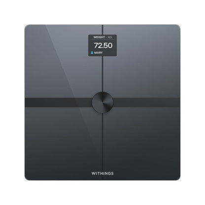Withings Body Smart Advanced Body Composition Wi-Fi Scale in Black