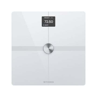 Withings Body Smart Advanced Body Composition Wi-Fi Scale in White