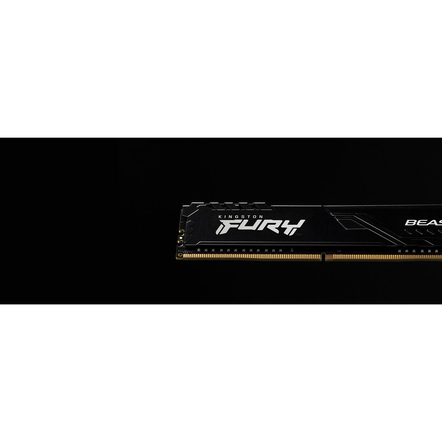 Kingston FURY Beast 16GB (2x 8GB) 3200MHz DDR4 DIMM System Memory Black Heatsink