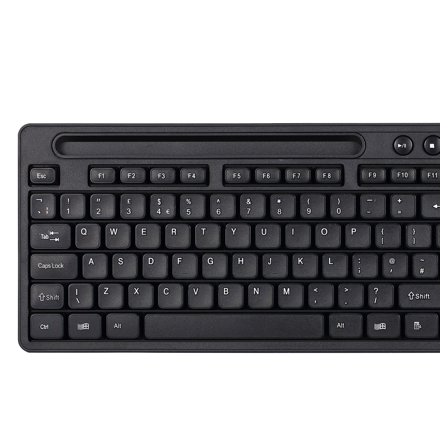 Evo Labs WM-757UK 2.4GHz Wireless Keyboard Full Size and Mouse Combo Set
