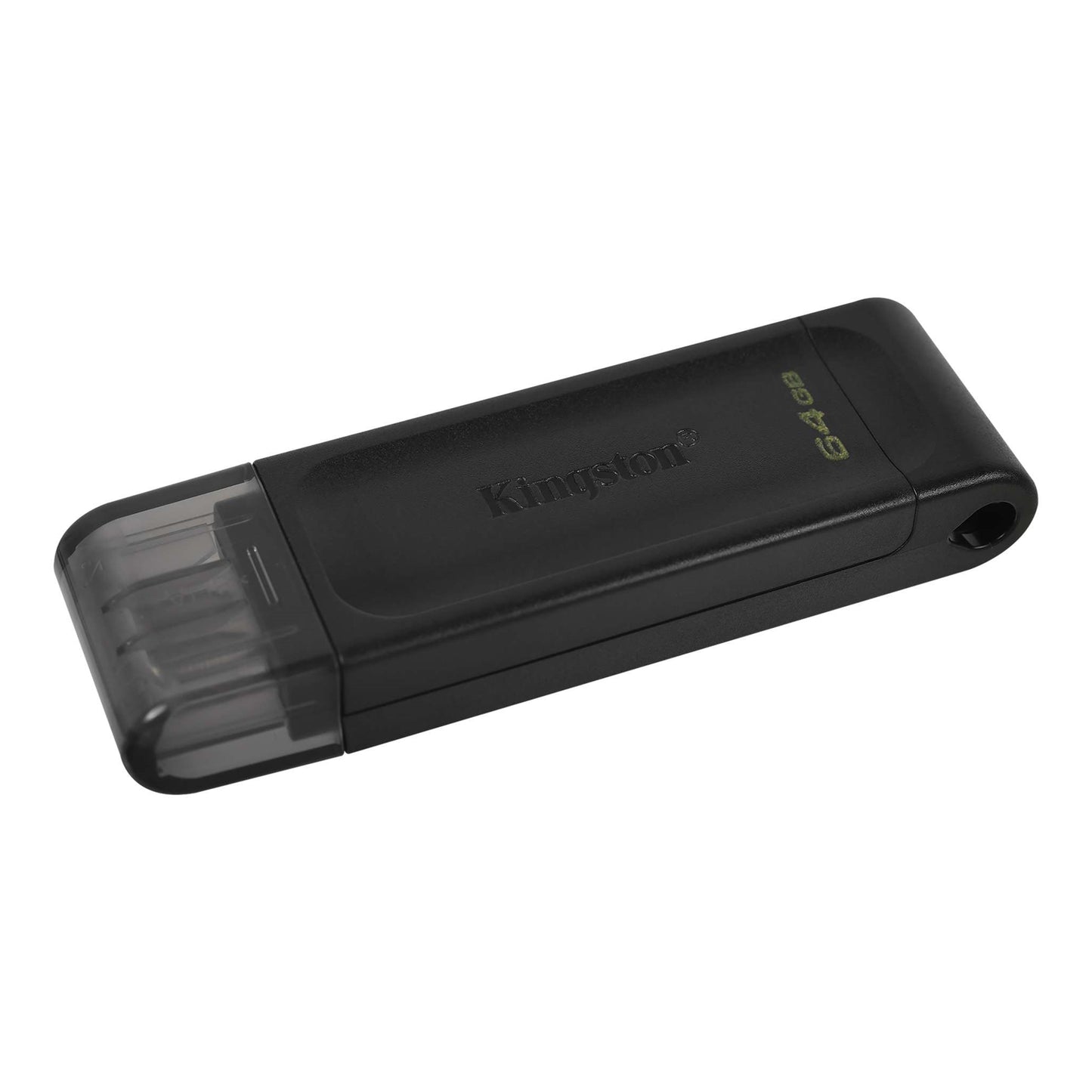 Kingston DT70/64GB DataTraveler 64GB USB Flash Drive, 80MB/s, Black