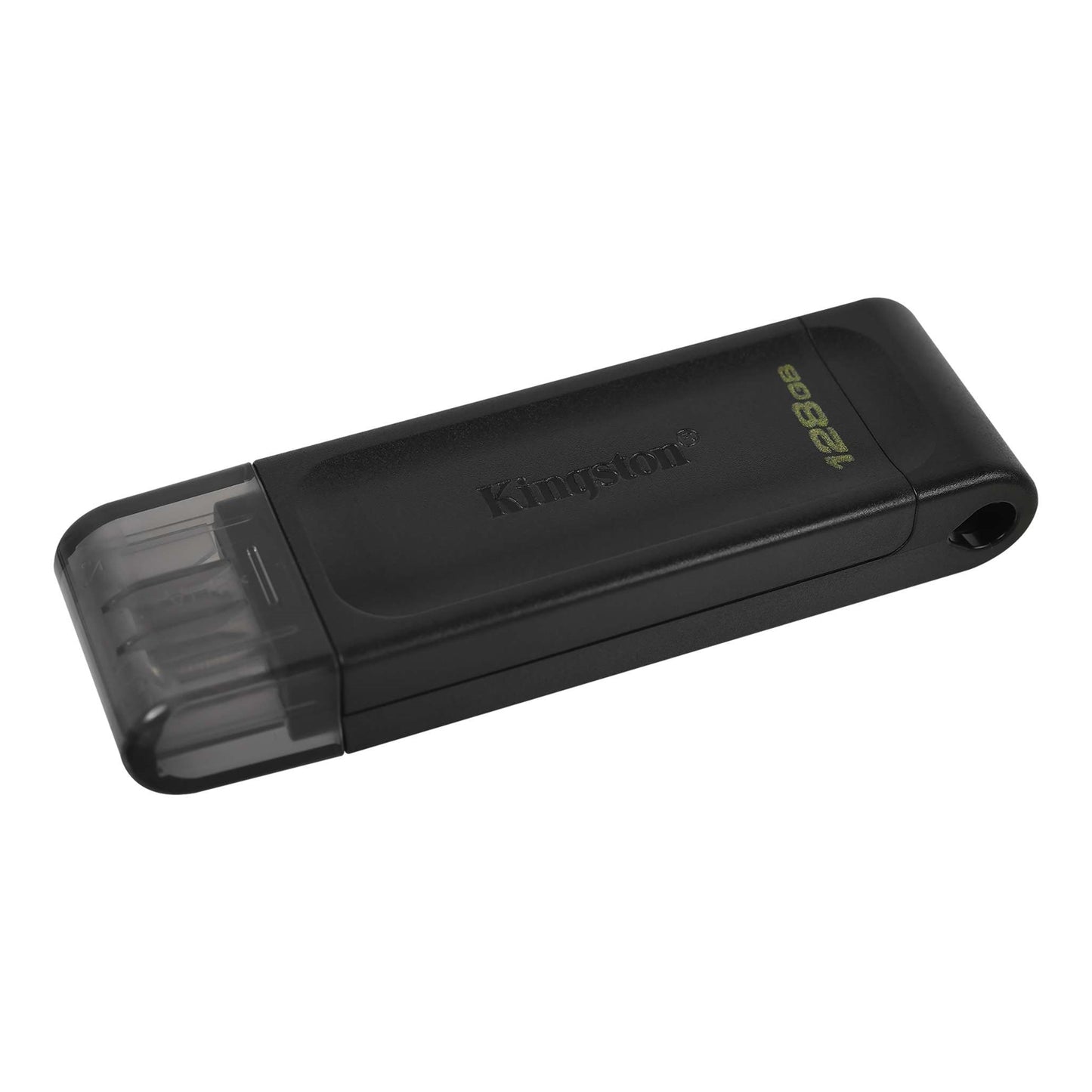Kingston DT70/128GB DataTraveler 128GB USB Flash Drive, 80MB/s, Black