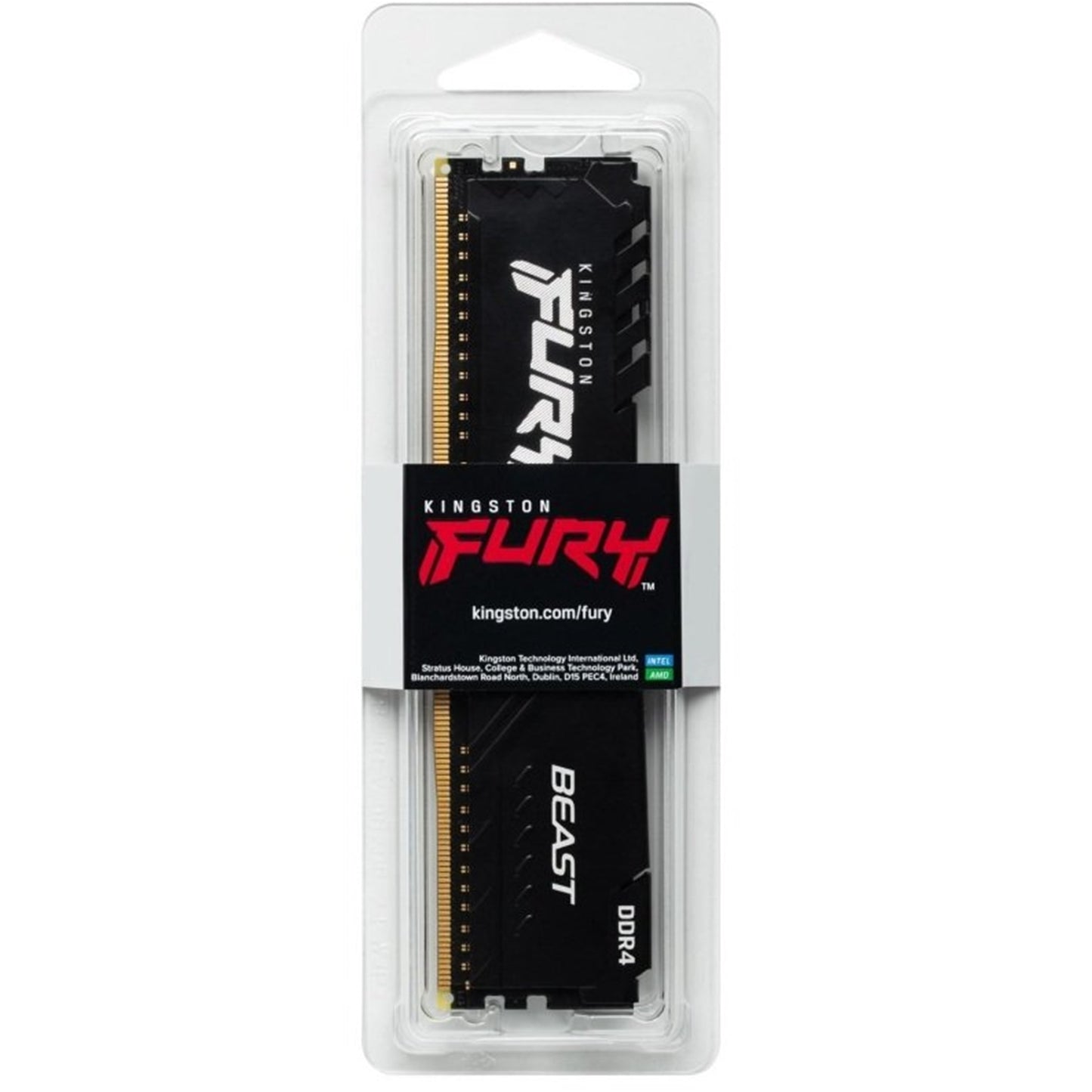Kingston Fury Beast 8GB 3200MHz DDR4 CL16 DIMM System Memory