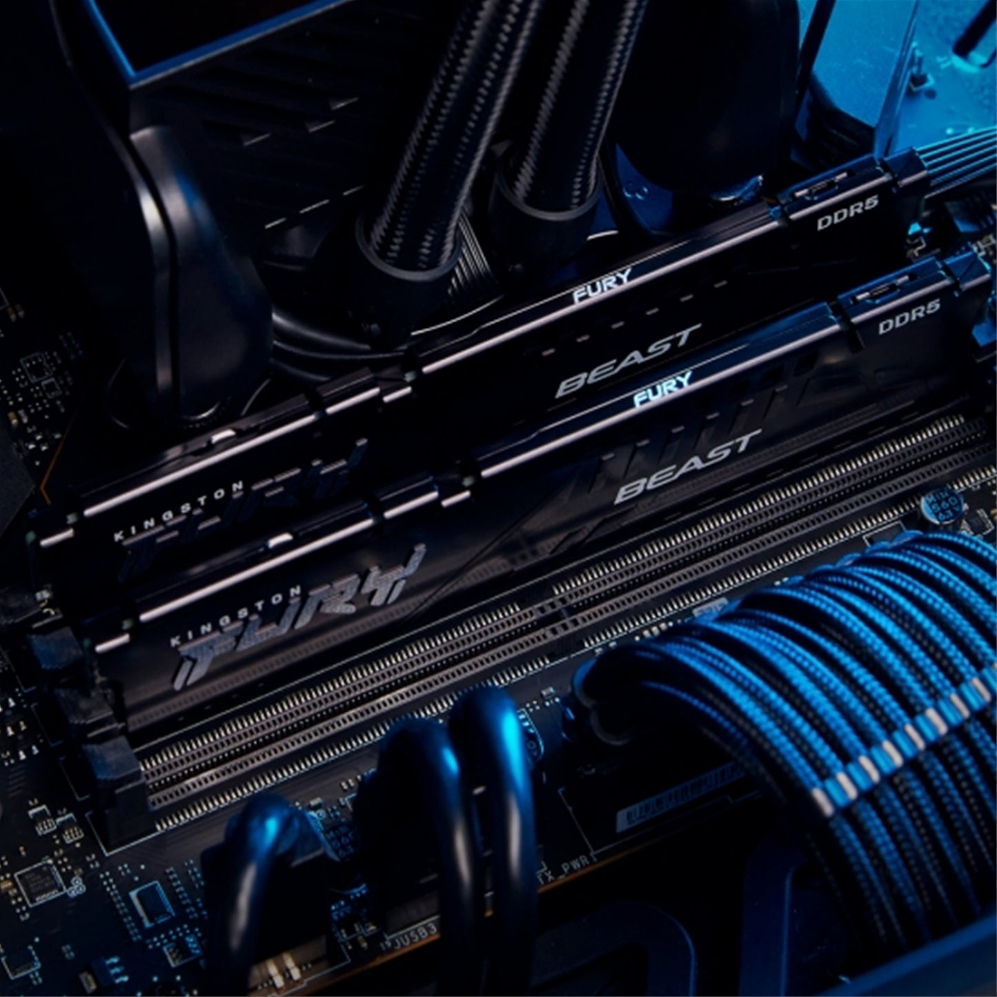 Kingston FURY Beast KF552C40BB-16 16GB DDR5 Gaming Memory 5200MHz Heatsink