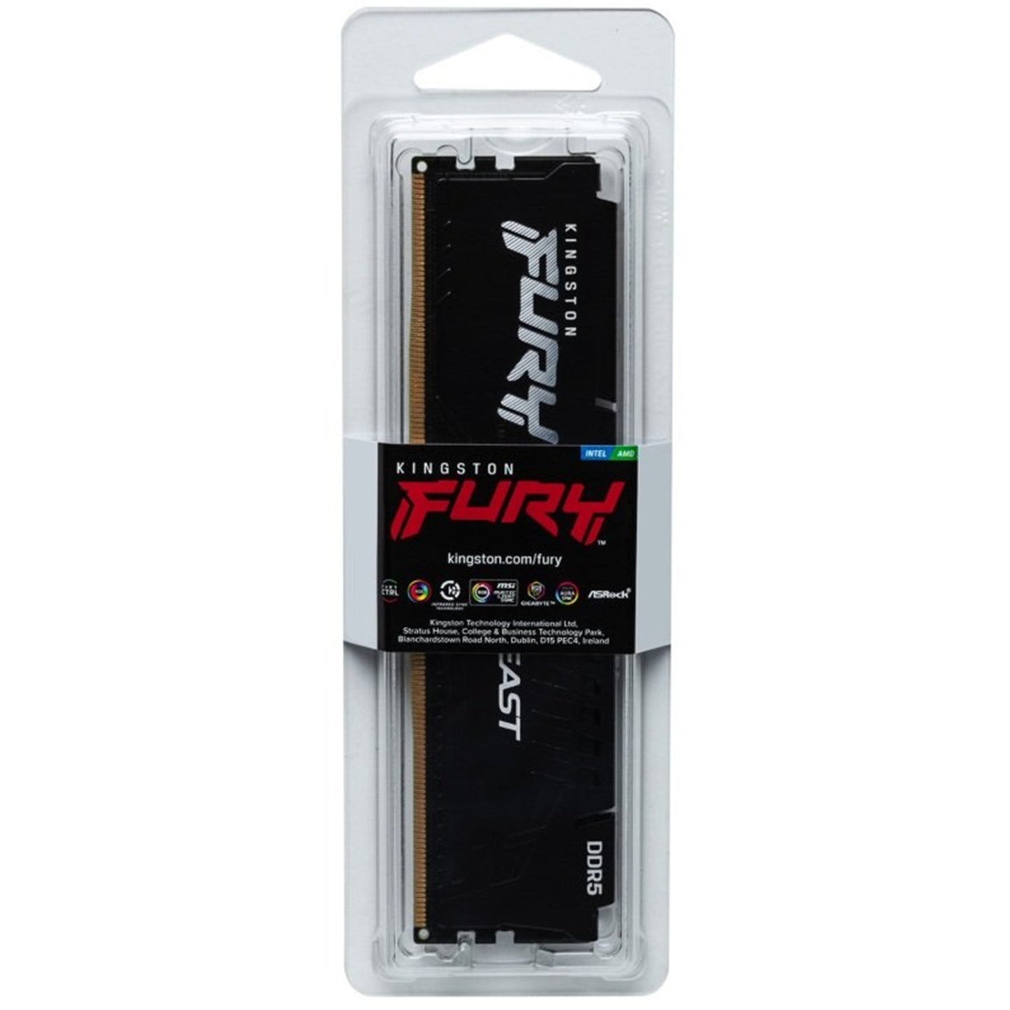 Kingston FURY Beast KF556C40BB-16 16GB 5600MHz DDR5 DIMM System Memory