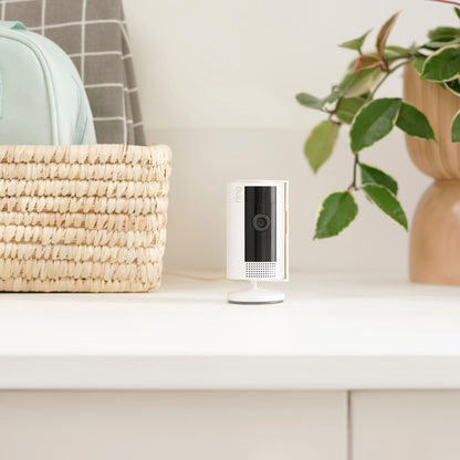 Ring Wired Indoor Camera in White, 4 Pack