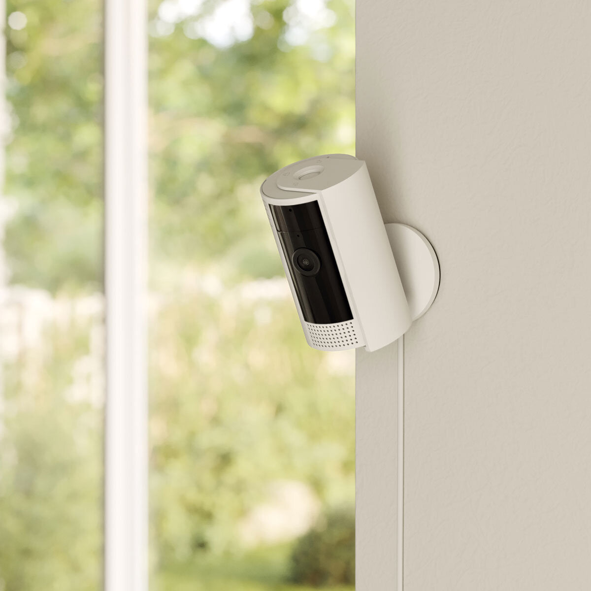 Ring Wired Indoor Camera in White, 4 Pack