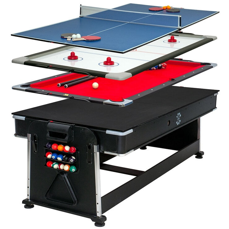 Sure Shot 7ft 4-in-1 Multi Games Table – Lazymart