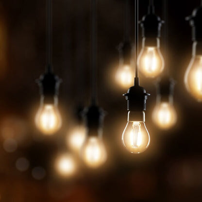4lite WiZ Connected B22 Clear Filament Smart Bulbs, Pack of 2