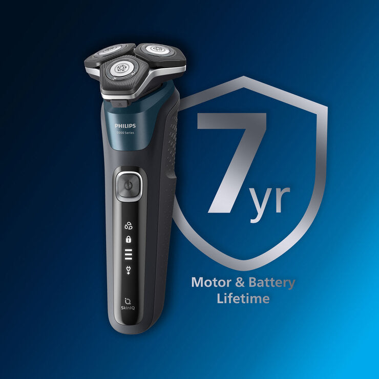 Philips Series 5000 Wet & Dry Electric Shaver with Pop-up & Nose Trimmers & Case