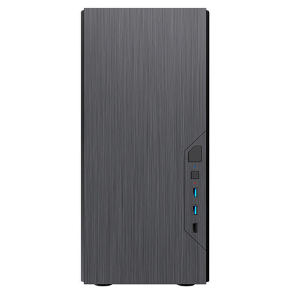 CiT Course Case Black Micro Tower, USB 3.0 / USB 2.0, Micro ATX, Mini-ITX