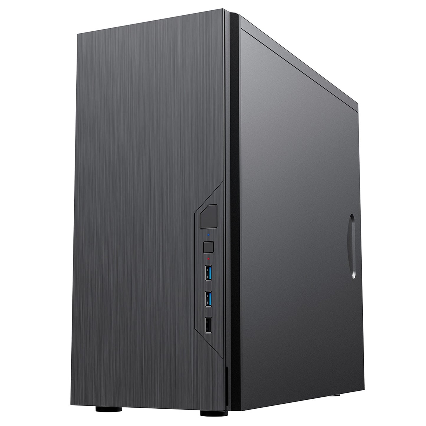 CiT Course Case Black Micro Tower, USB 3.0 / USB 2.0, Micro ATX, Mini-ITX
