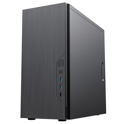 CiT Course Case Black Micro Tower, USB 3.0 / USB 2.0, Micro ATX, Mini-ITX