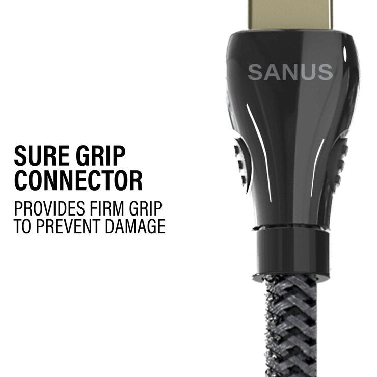 Sanus Preferred 2.1 HDMI Cable, 8K, 3 Metre, Twin Pack