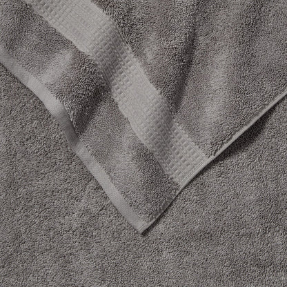 Grandeur 100% Cotton Grey Bath Towels, Pack of 2