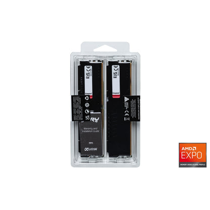 Kingston FURY Beast 32GB (2x16GB) System Memory Black, 5600MT/s DDR5, CL36, DIMM