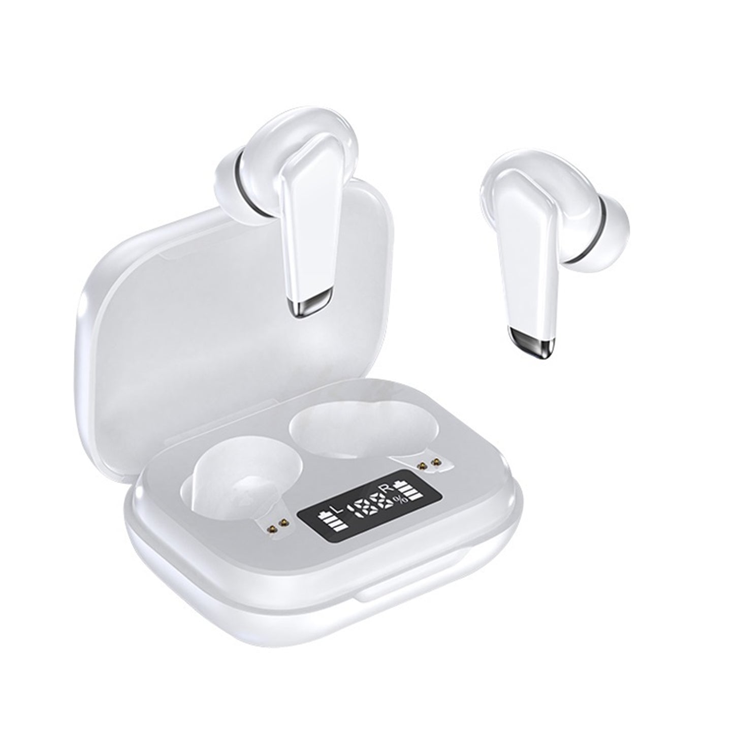 Prevo Q2 TWS Earbuds, Automatic Pairing, Touch Control, Wireless Charging Case