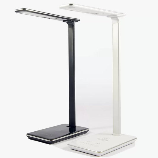 TouchDown LED Lamp with Wireless Charging Black