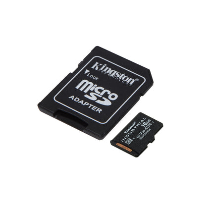 Kingston SDCIT2/16GB Industrial Micro SD Flash Memory Card, 16GB