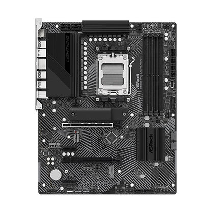ASRock B650 PG Lightning AMD AM5 Socket Motherboard, ATX DDR5 M2 USB-C IO Shield
