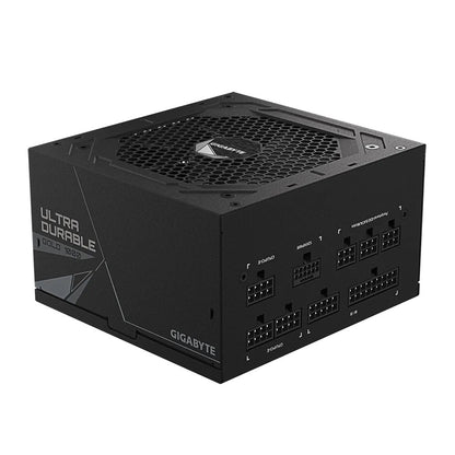 GIGABYTE UD1000GM PG5 1000W Fully Modular PSU, 120mm Fan, JP Capacitors, UK Plug