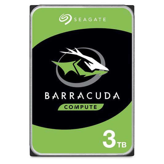 Seagate BarraCuda ST3000DM007 3TB 3.5 Inch 5400RPM 256MB Cache SATA III Internal Hard Drive