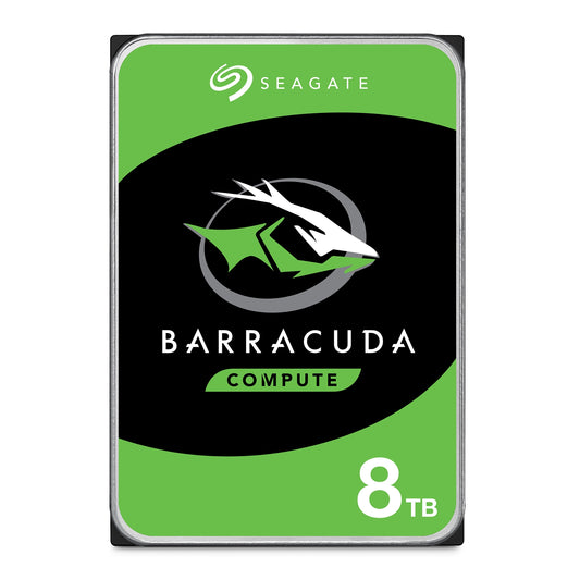 Seagate BarraCuda ST8000DM004 8TB Desktop Hard Drive 3.5 Inch SATA III 5400RPM 256MB Cache Internal Hard Drive