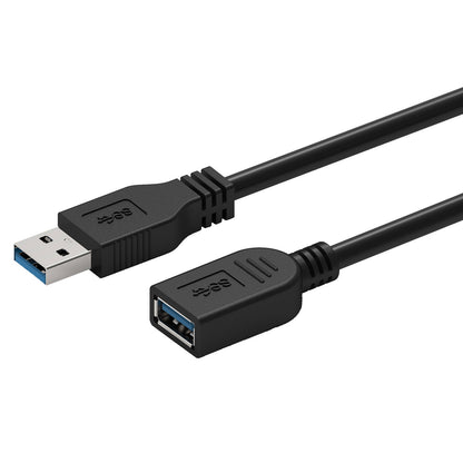 Prevo USBM-USBF-5M USB 3.0 Extension Cable USB Type-A(M) to USB Type-A(F) Black