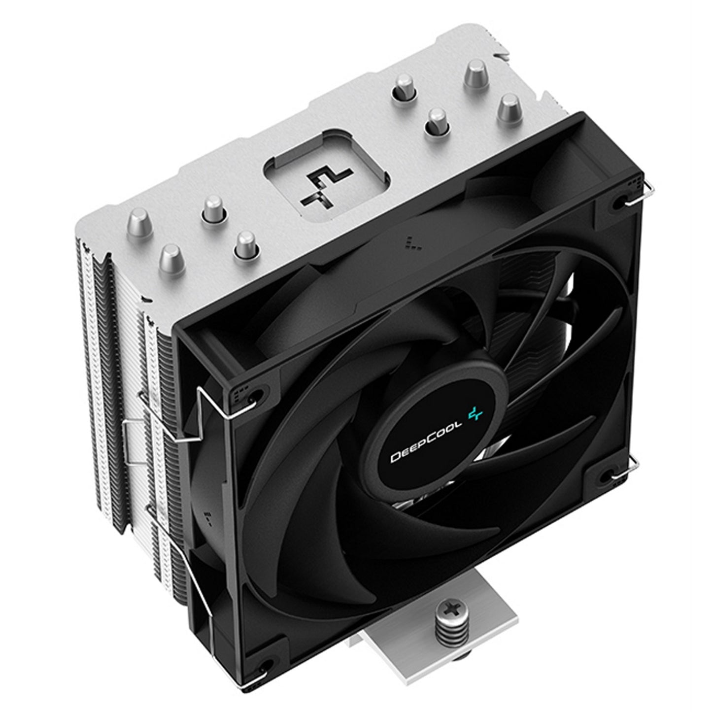 DeepCool AG400 Fan CPU Cooler, Universal Socket, High Efficiency 120mm PWM Fan