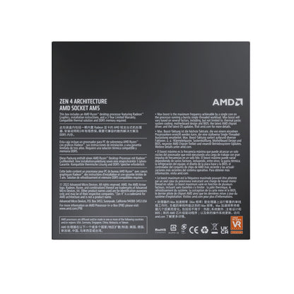 AMD Ryzen 7 7700X with Radeon Graphics 8 Core Processor 4.5GHz-5.4GHz 40MB