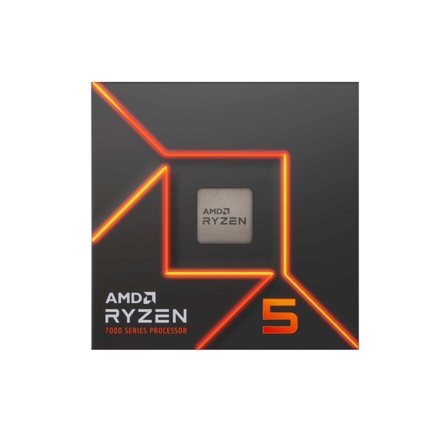 AMD Ryzen 5 7600X 4.7GHz 6 Core AM5 Processor 12Threads 5.3GHz Boost 38MB Radeon