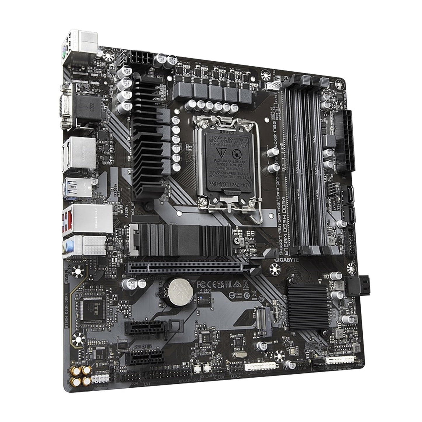 Gigabyte B760M DS3H DDR4 Ultra Durable Intel 1700 Socket Motherboard Micro-ATX