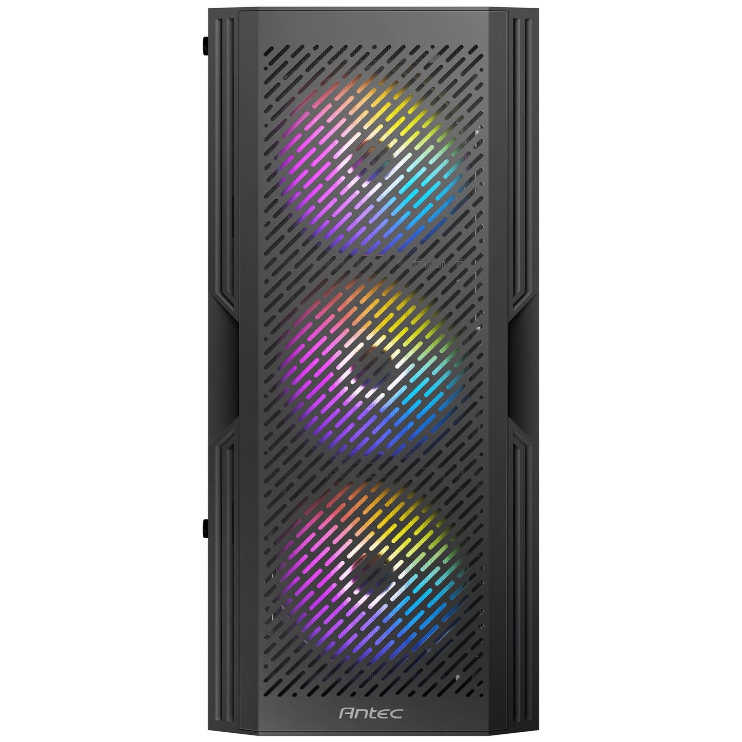 ANTEC AX20 PC Case Black Mid Tower Tempered Glass Side Window Panel