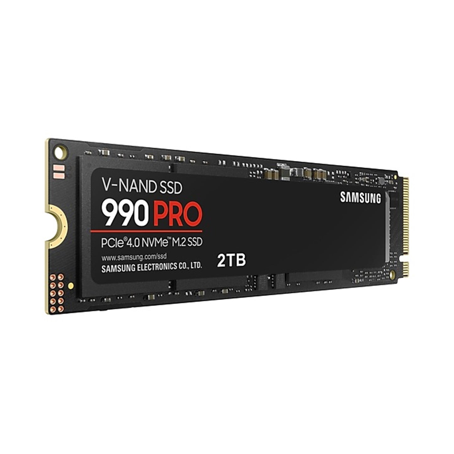 Samsung 990 PRO(MZ-V9P2T0BW) 2TB NVMe SSD, PCIe Gen4 Read 7450MBs Write 6900MBs