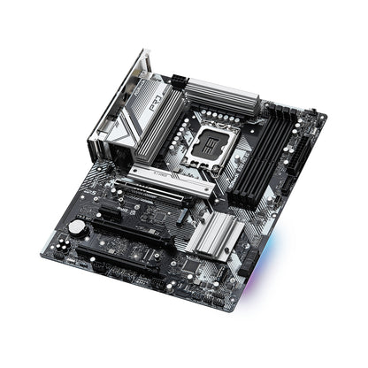 ASRock B760 PRO RS Intel 1700 Socket Motherboard, ATX, 4xDDR5, 3xM2, Fitted I/O