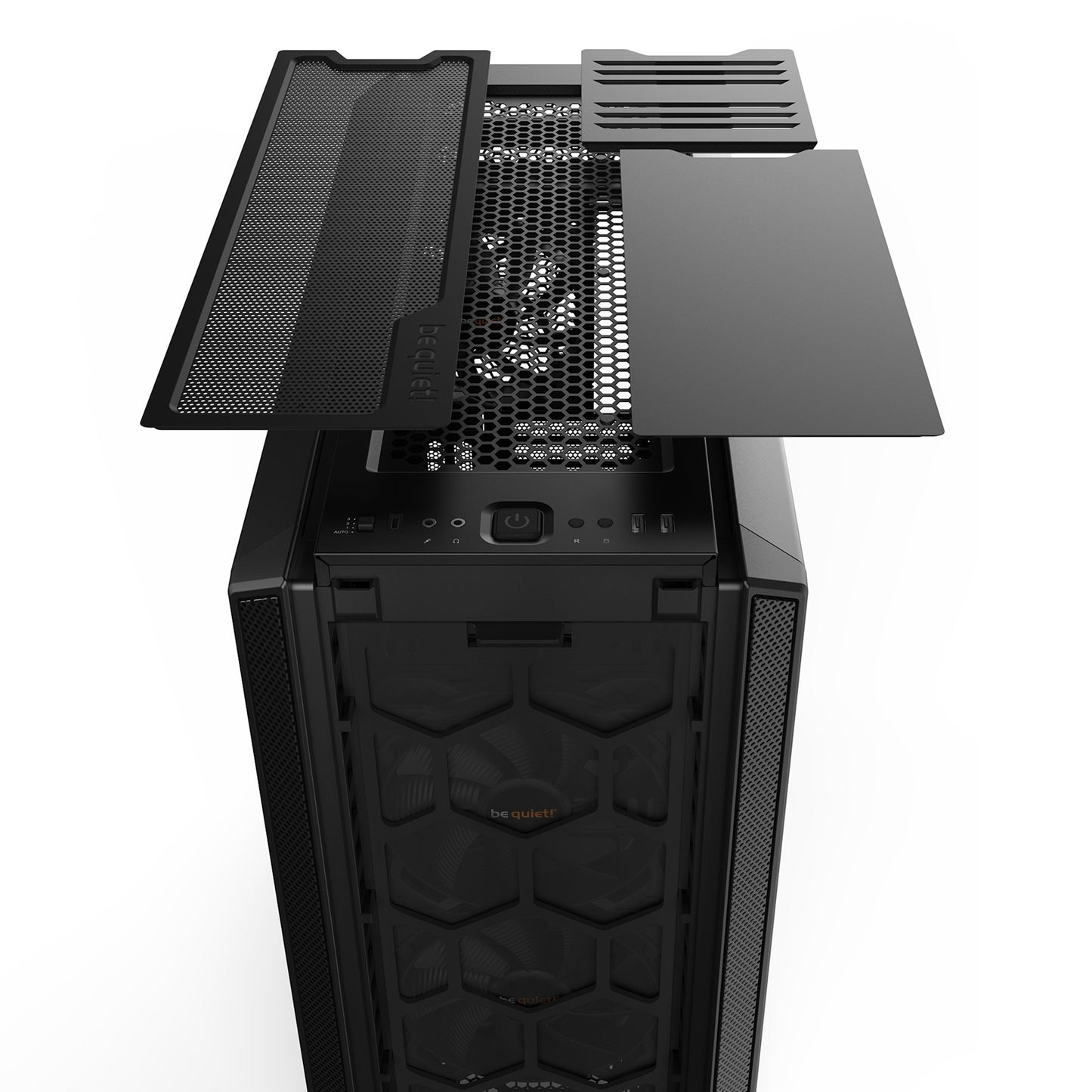 be quiet! Silent Base 802 Case, Black, Mid Tower, 3x Pure Wings 2 Black PWM Fans