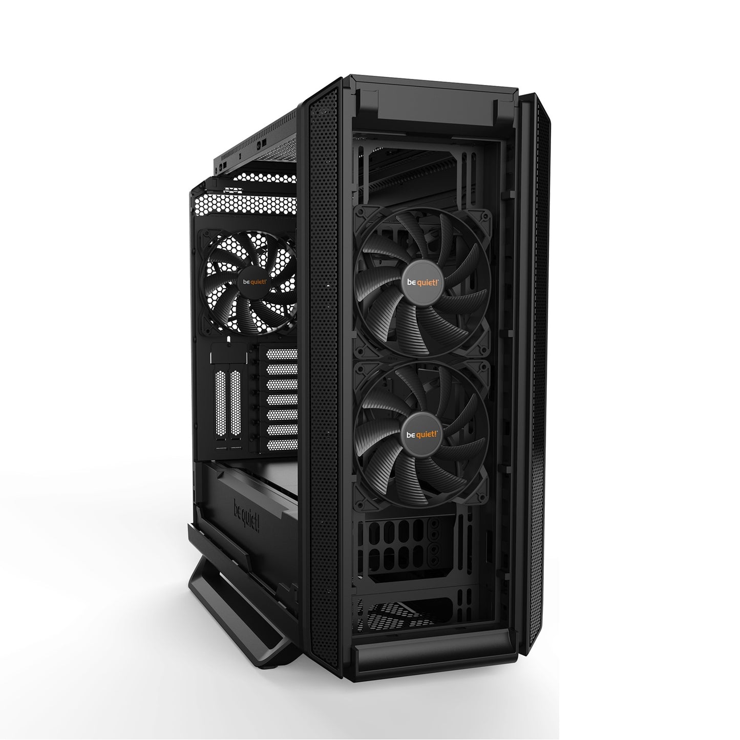 be quiet! Silent Base 802 Case, Black, Mid Tower, 3x Pure Wings 2 Black PWM Fans