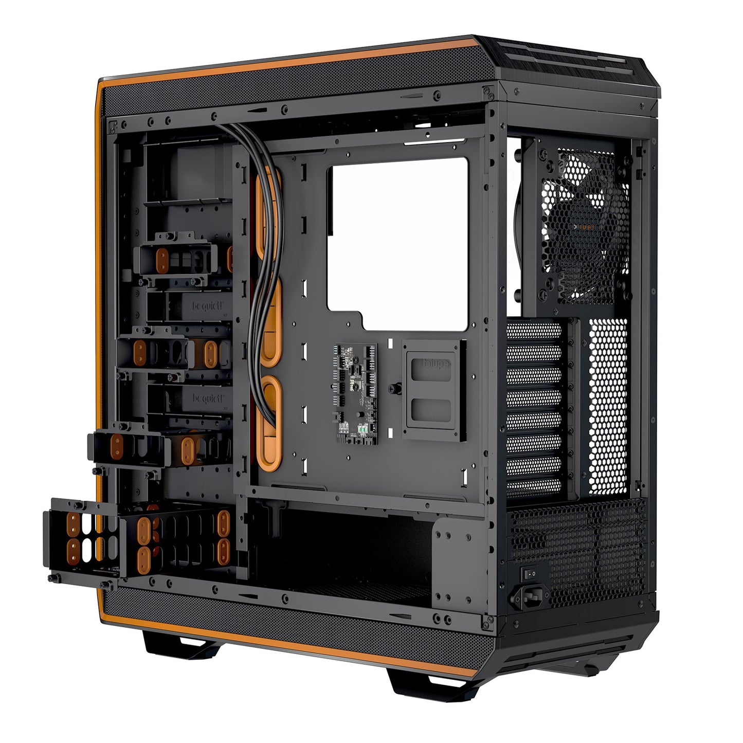 be quiet! HDD Cage, Mounting for 1x HDD or 2x SSDs, Rubber Decouplings Included