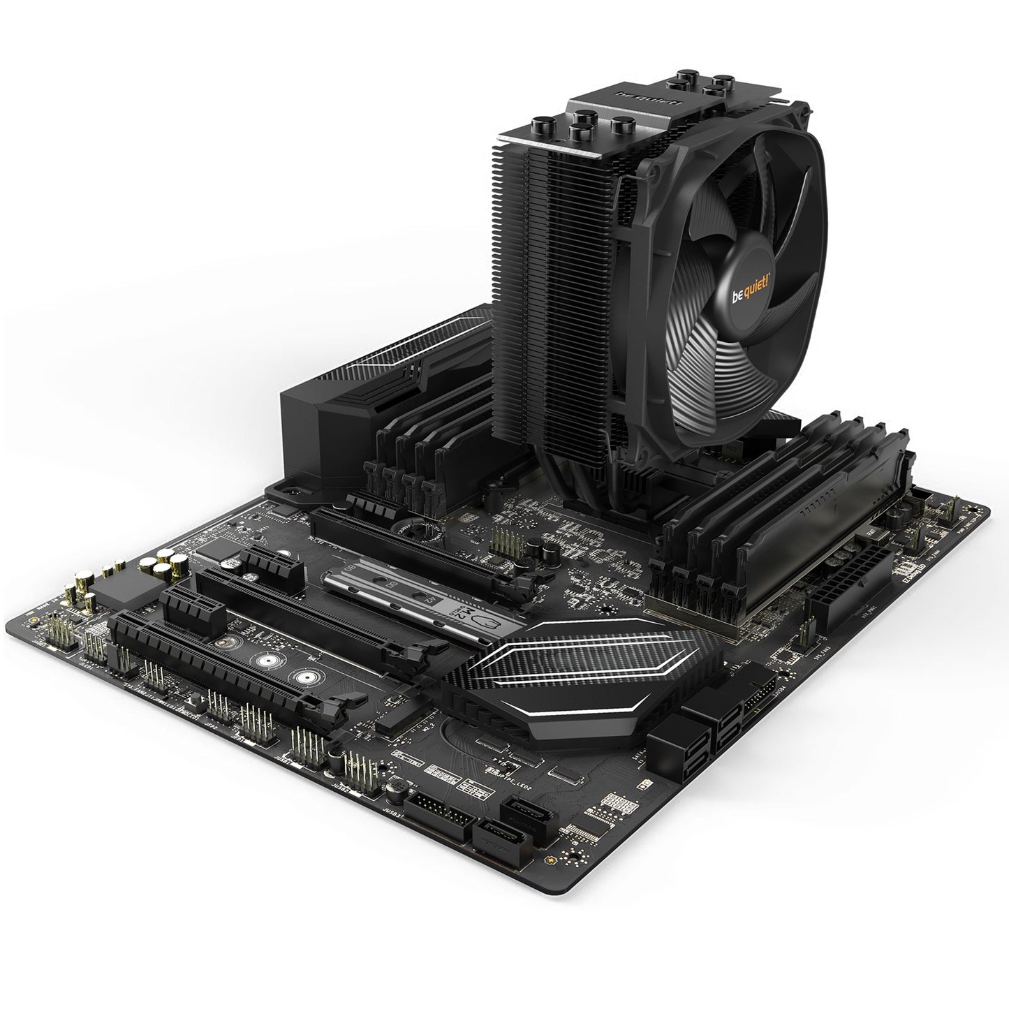 be quiet! Dark Rock Slim Fan CPU Cooler Universal Socket Silent Wing Cooling Fan