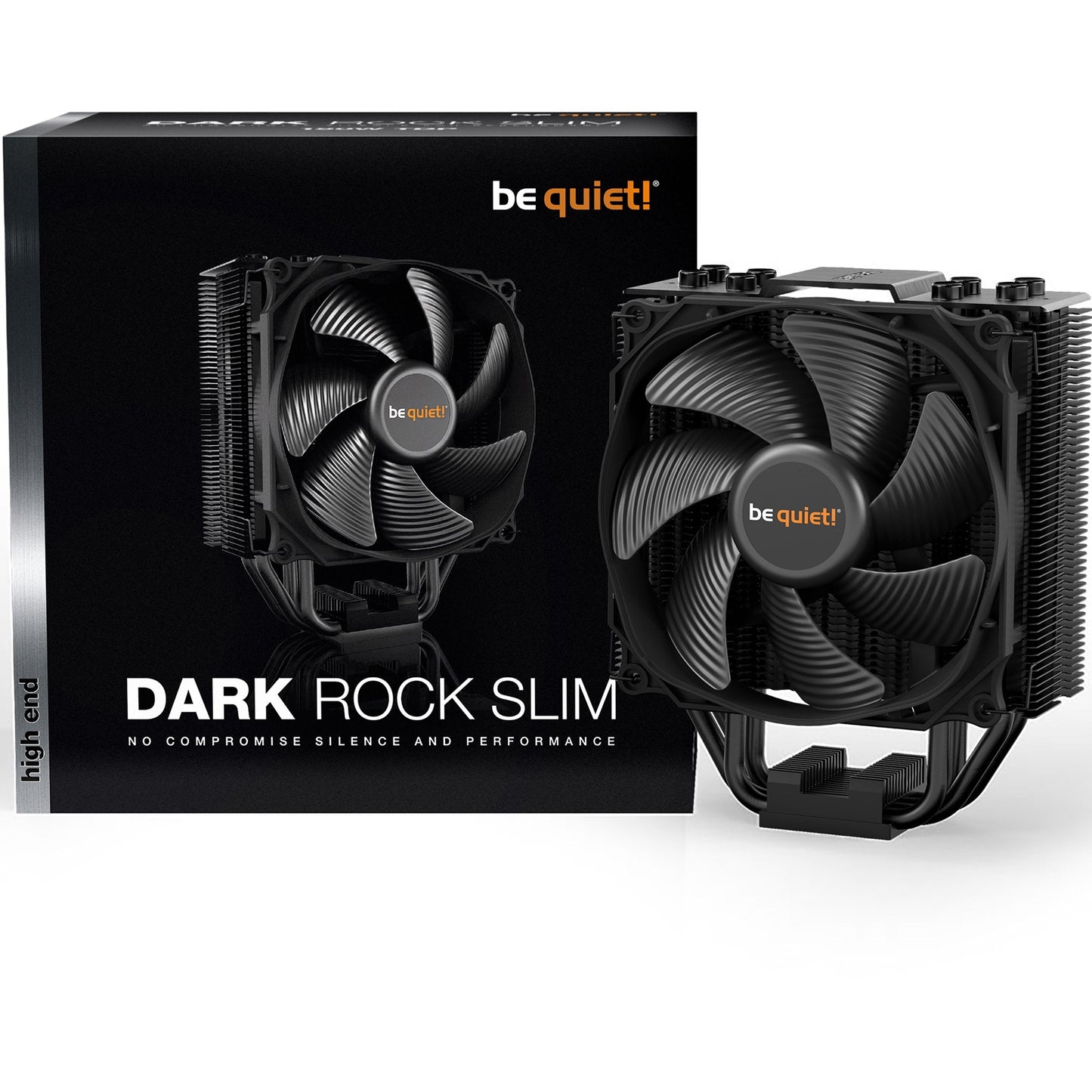be quiet! Dark Rock Slim Fan CPU Cooler Universal Socket Silent Wing Cooling Fan
