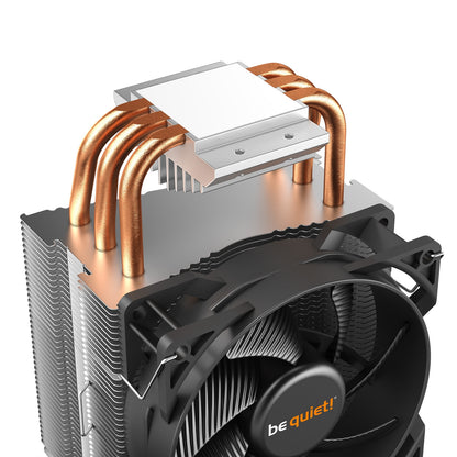 be quiet! Pure Rock Slim 2 Fan CPU Cooling Fan, Universal Socket, Black