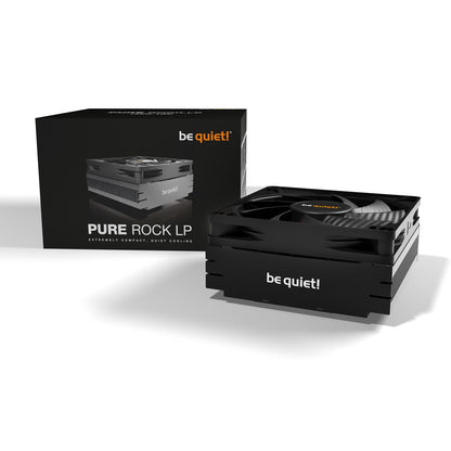 be quiet! Pure Rock LP Low-Profile Fan CPU Cooler 2500RPM 3 Heat Pipes 100W TDP