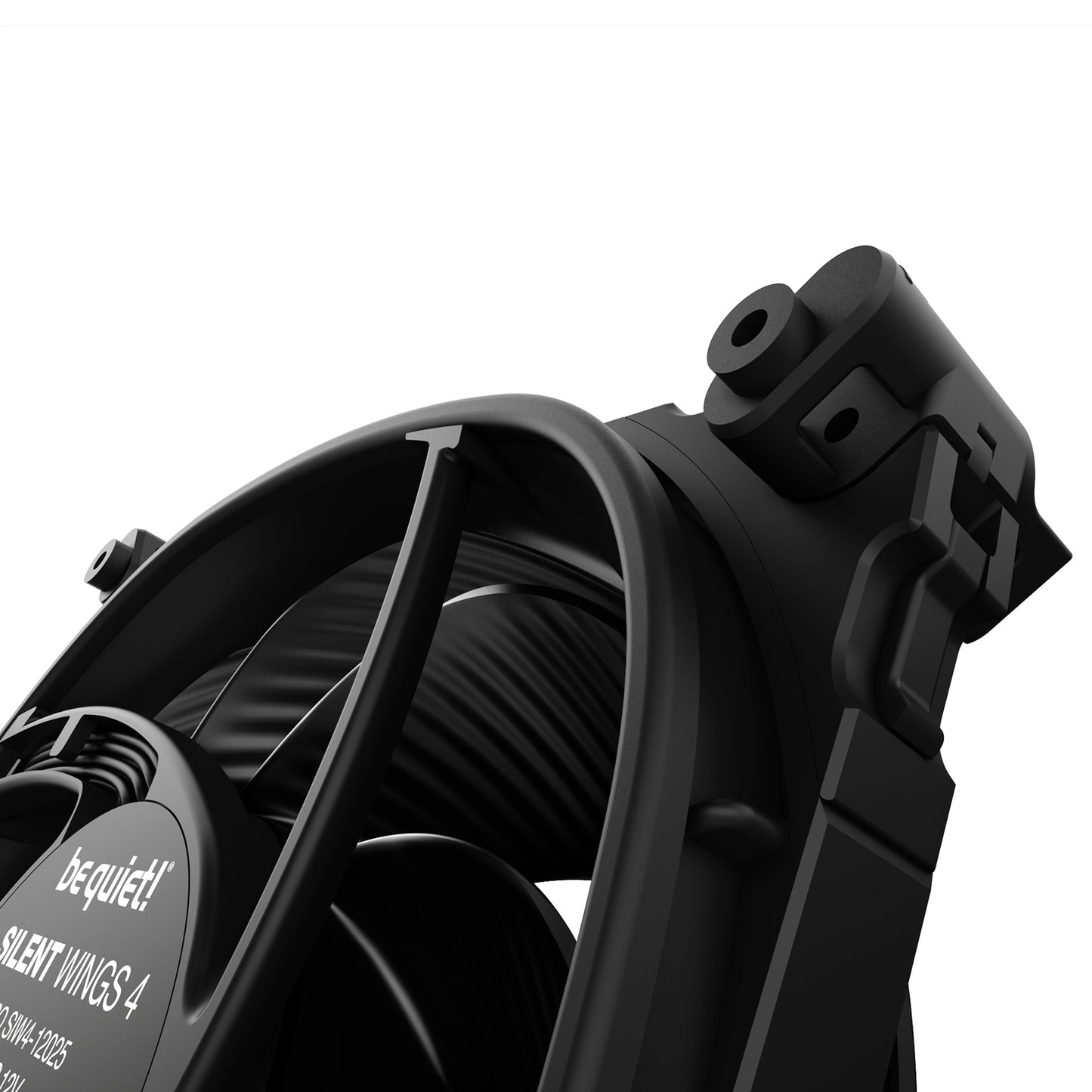 be quiet! Silent Wings 4 PWM High Speed Black Fan, 120mm, 2 Mounting Options