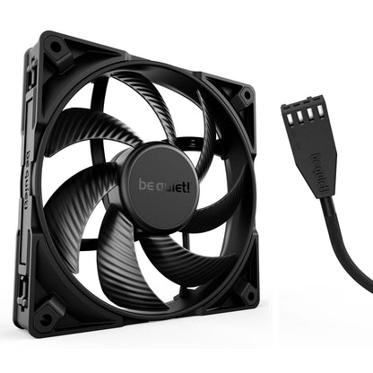 be quiet! Silent Wings Pro 4 PWM Black Fan 140mm 2400RPM 4-Pin PWM Fan Connector
