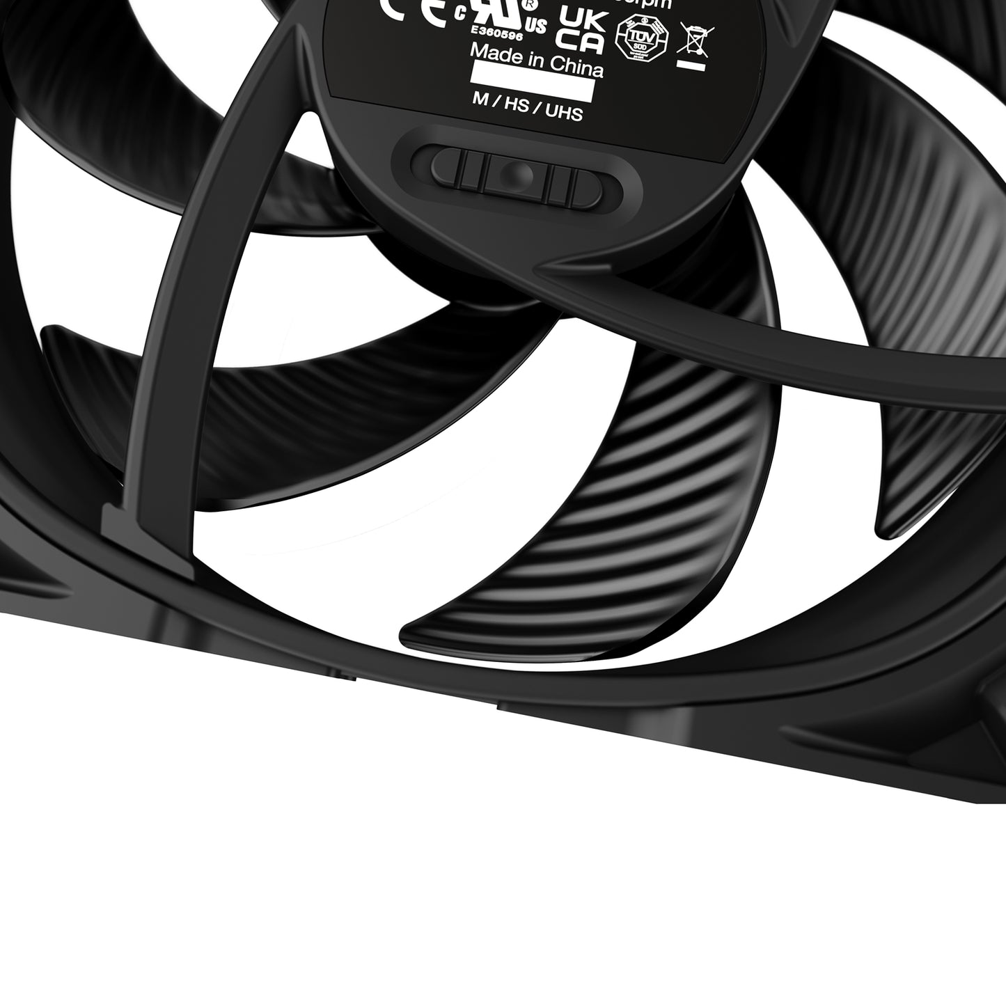 be quiet! Silent Wings Pro 4 PWM Black Fan 140mm 2400RPM 4-Pin PWM Fan Connector