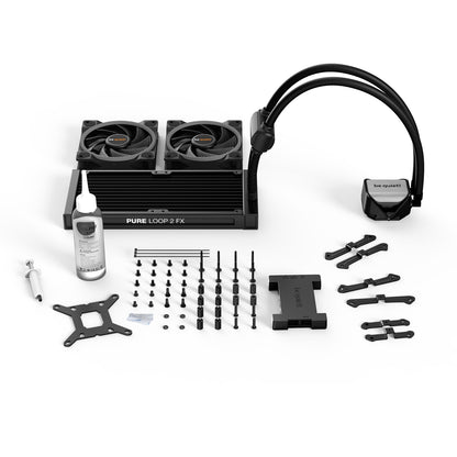 be quiet! Pure Loop 2 FX AiO Liquid CPU Cooler 240mm Radiator ARGB PWM Hub