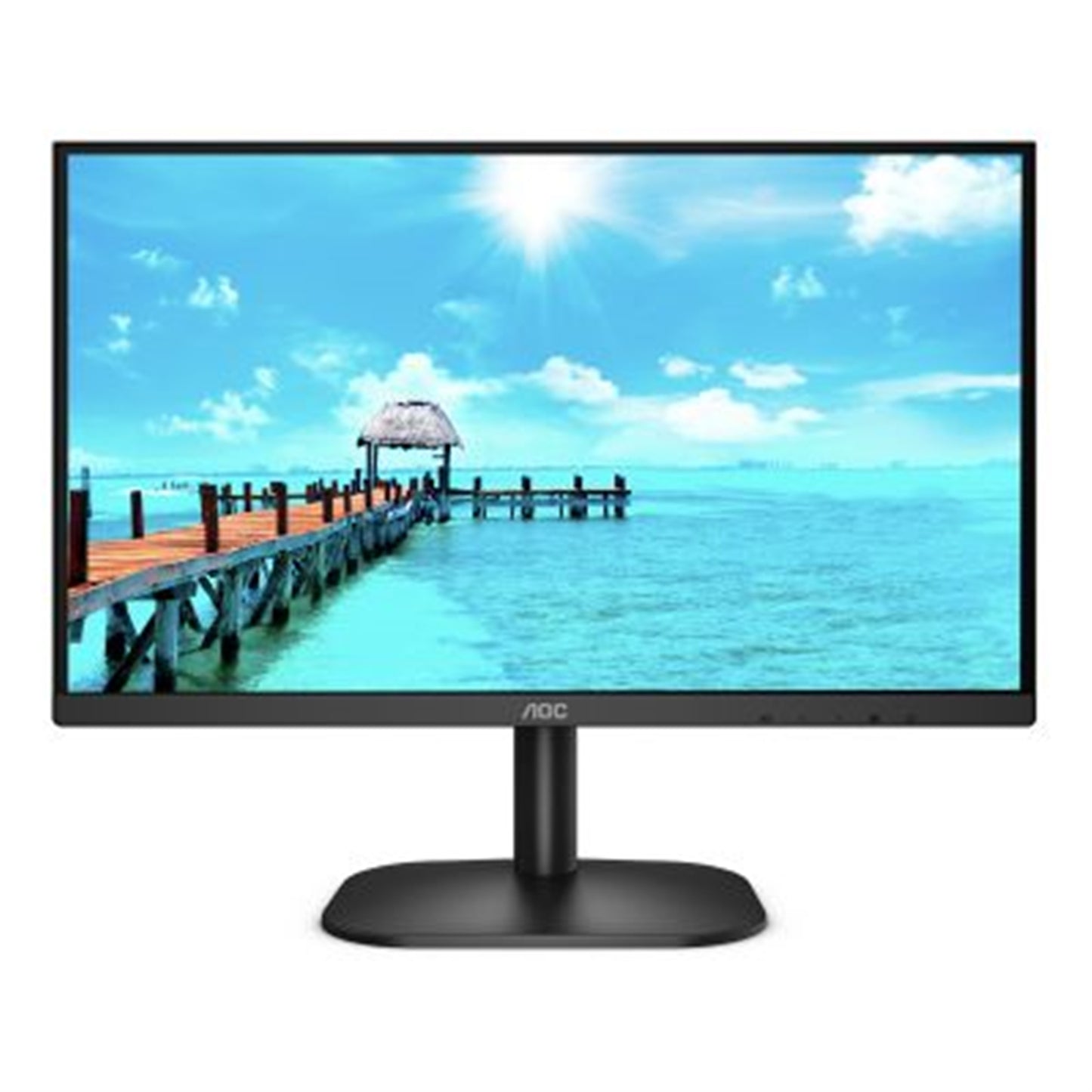 AOC 22B2H/EU 21.5 Inch Frameless Monitor, Full HD, Widescreen VGA HDMI 4ms 75Hz