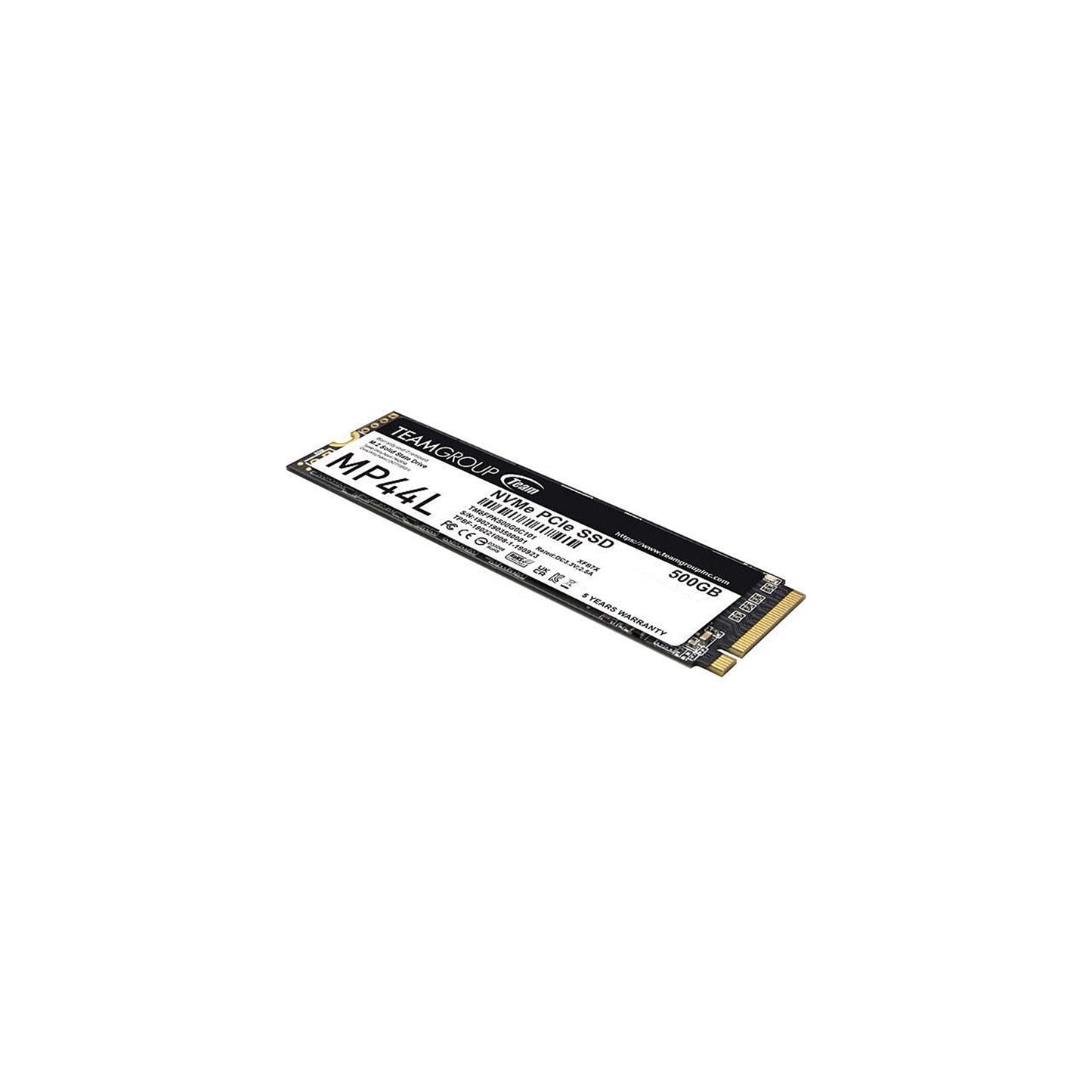 Team Group MP44L M.2 2280 500GB PCIe 4.0 x4 with NVMe 1.4 Internal SSD