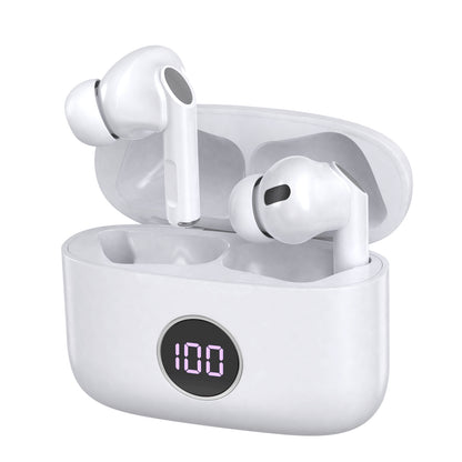 Prevo M10 ANC TWS Earbuds, Touch Control, Wireless Charging Case
