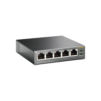 TP-Link TL-SG1005P 5-Port Metal Gigabit Desktop PoE Switch w/ 4-Port PoE+ (65W)